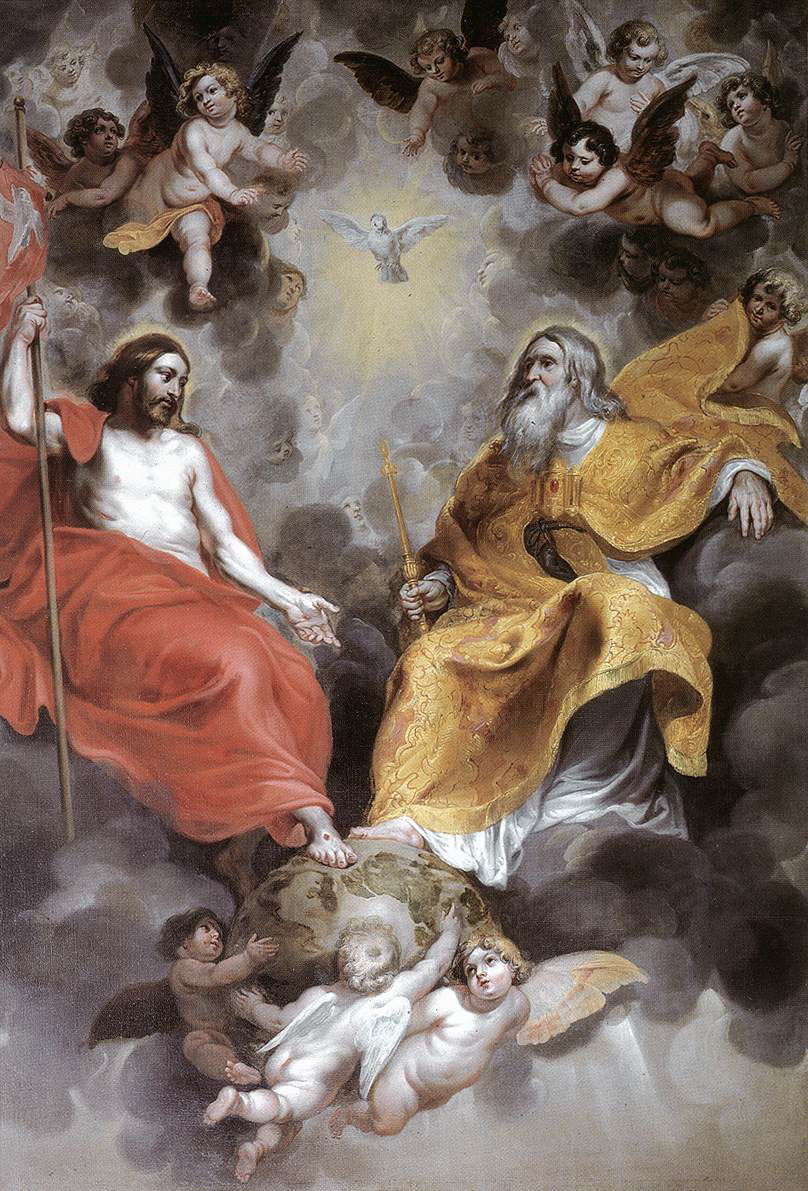 ヘンドリック・ファン・バーレン (Hendrick van Balen)「三位一体（Trinity）」1620年