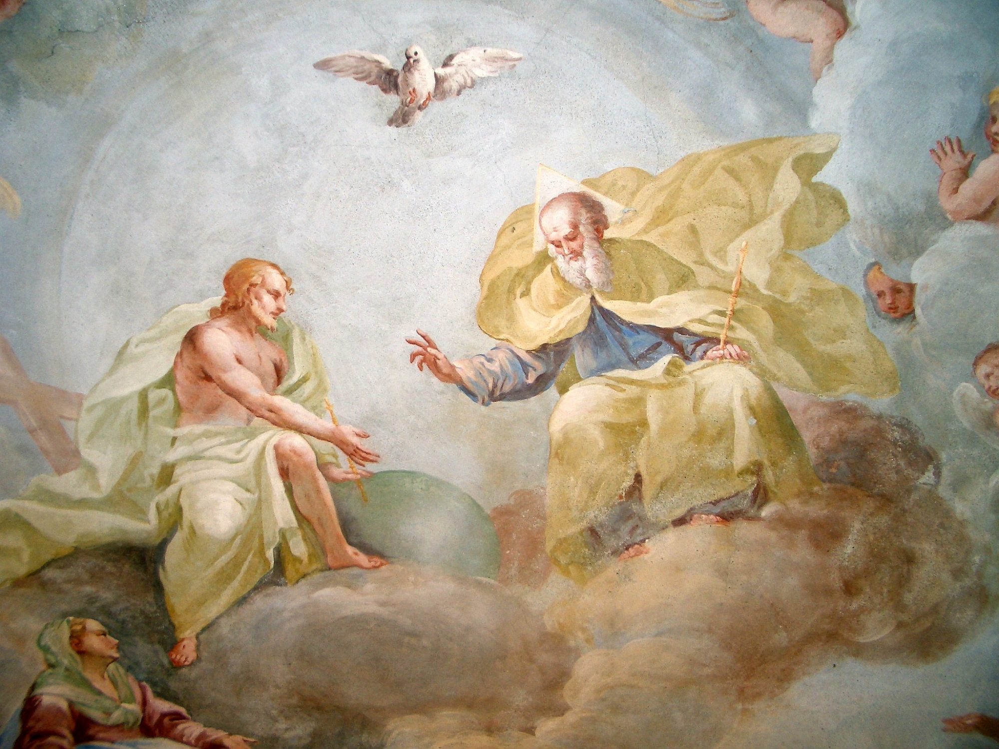 ルカ・ロセッティ（Luca Rossetti da Orta）「三位一体（Trinity）」1739年