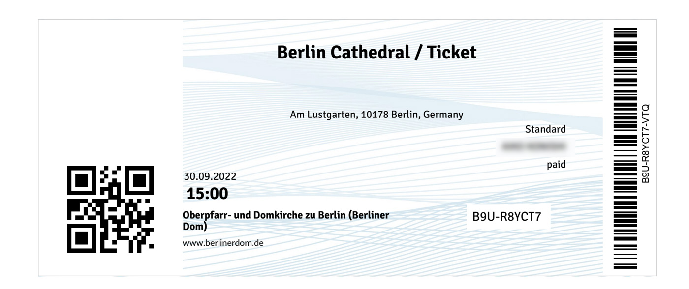 ベルリン大聖堂のオンラインチケット