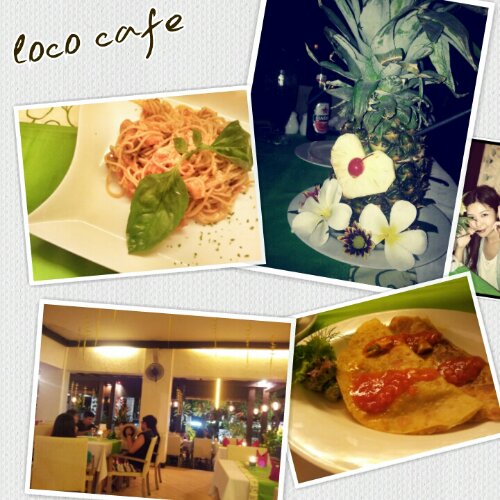 Dinner at Loco cafe