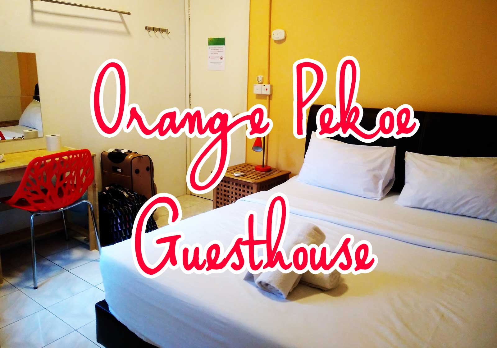 【1泊2600円】クアラルンプールのおすすめゲストハウスOrange Pekoeを紹介するよ