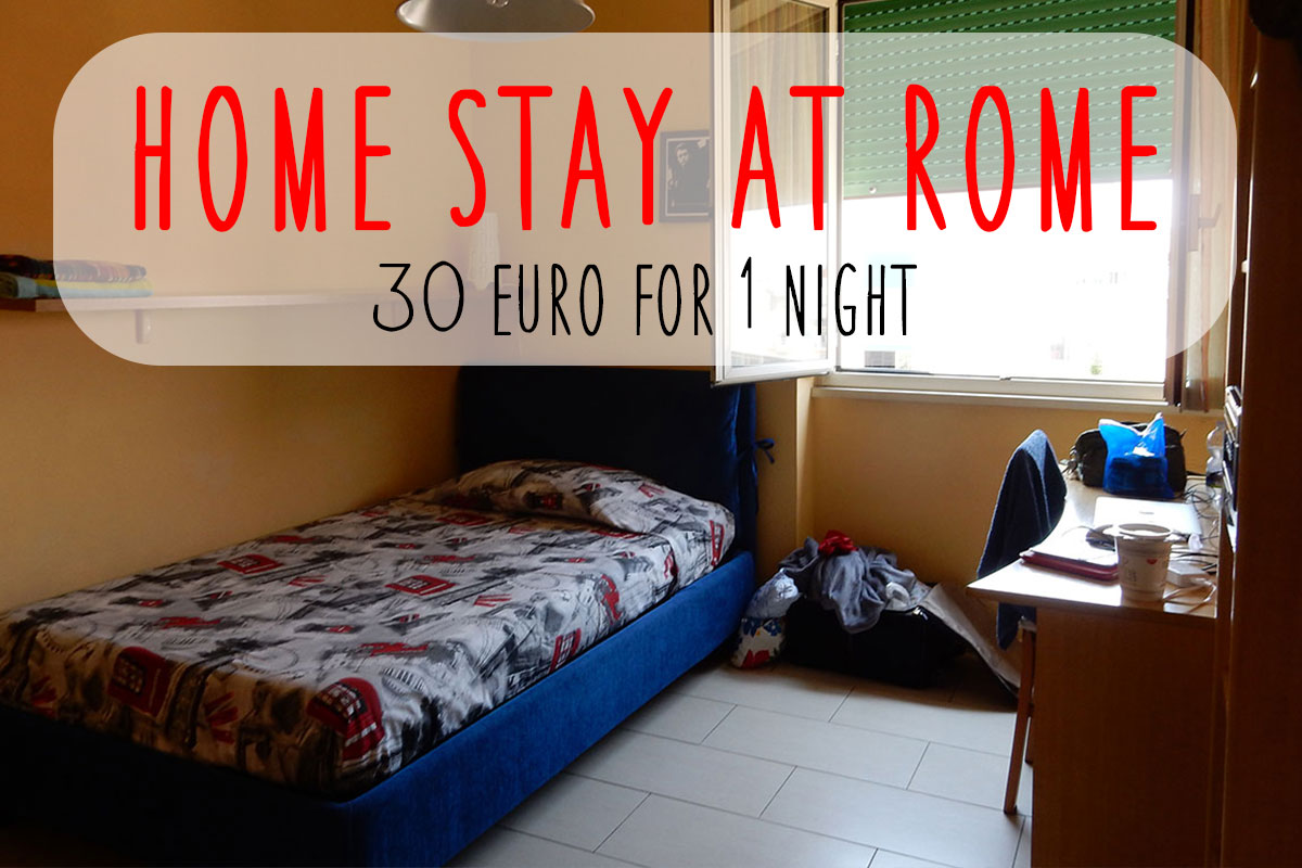 ローマ１泊３０ユーロのホームステイ 「ベアトリスの家」を紹介するよ
